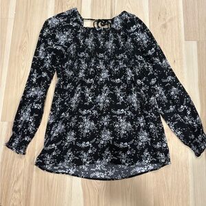 Maternity Sonoma Goods for Life Smocked Bodice Babydoll Top